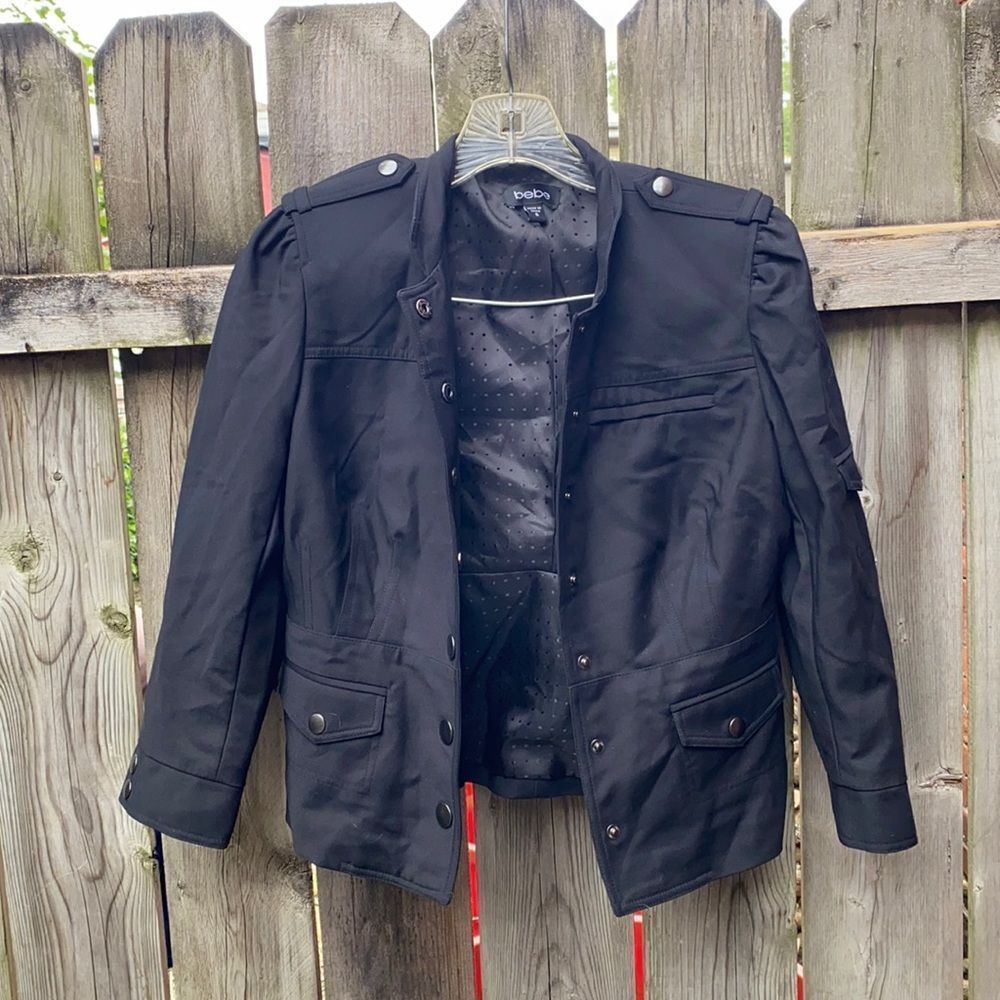 Bebe Military jacket sz. 6